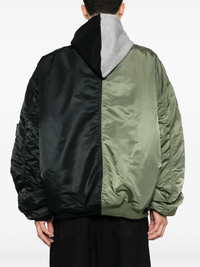 VETEMENTS - Unisex Split Hooded Bomber Jacket