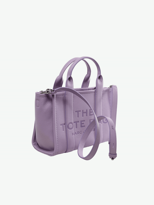 Purple bag, side view
