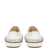 White shoes, back view