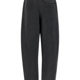 black pants, back view