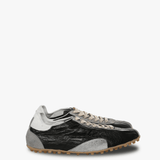 Black sneakers, front view