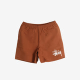 Brown short, front view