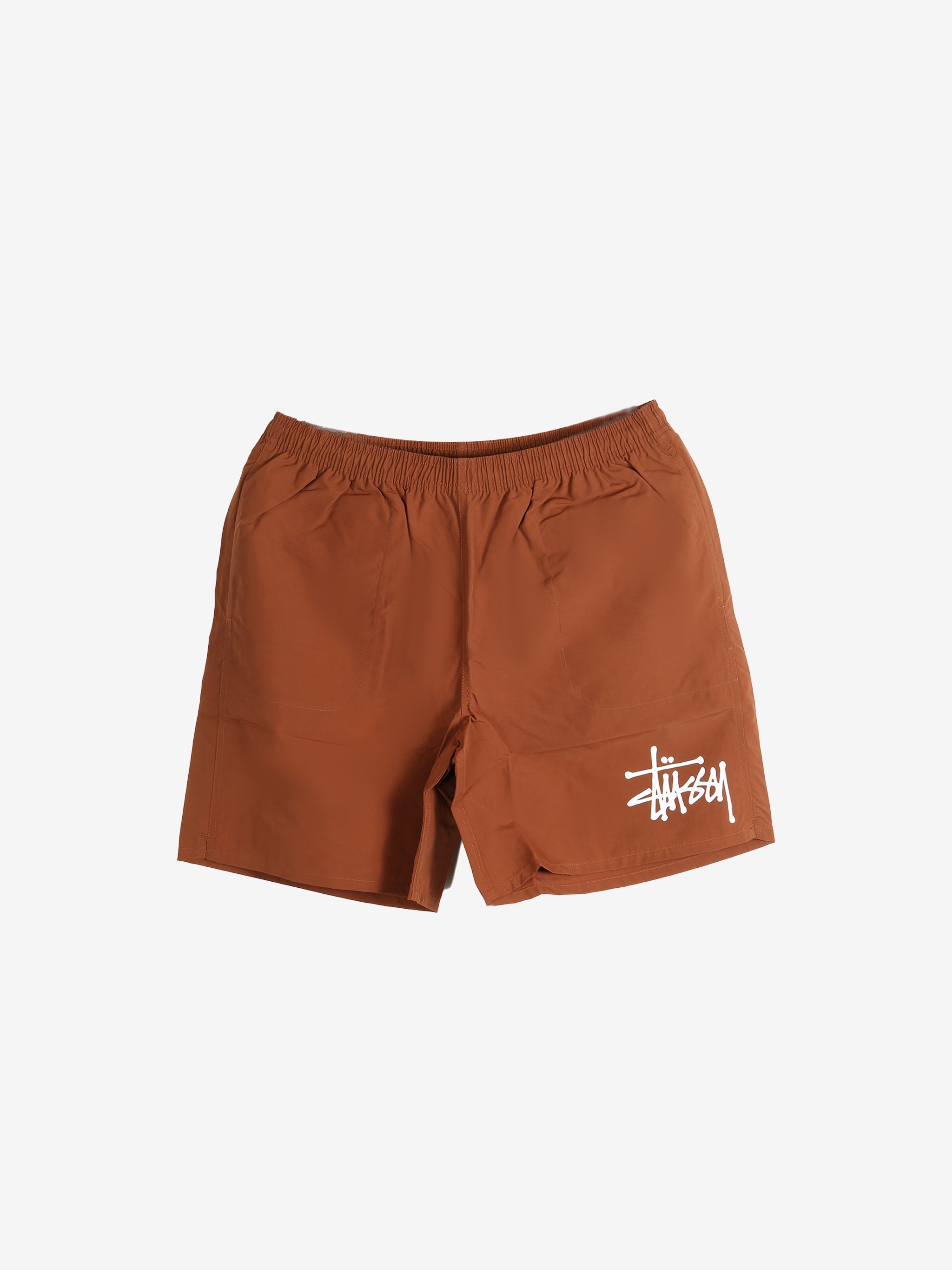 Brown short, front view