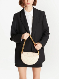 TORY BURCH - Mini Fleming Soft Crescent Bag