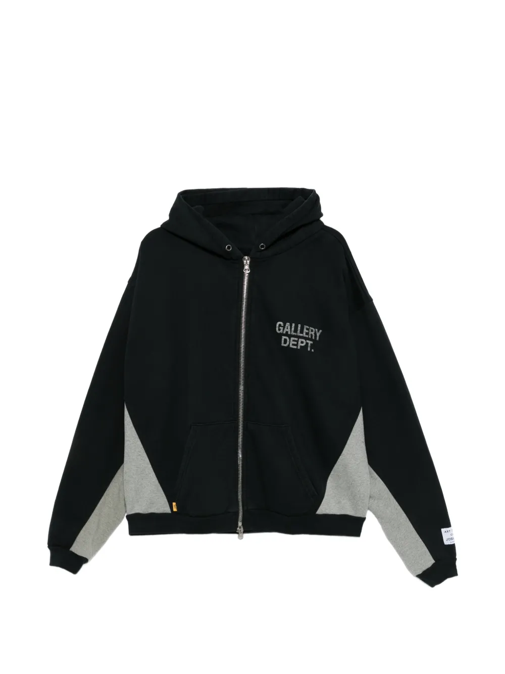 Black hoodie, front view