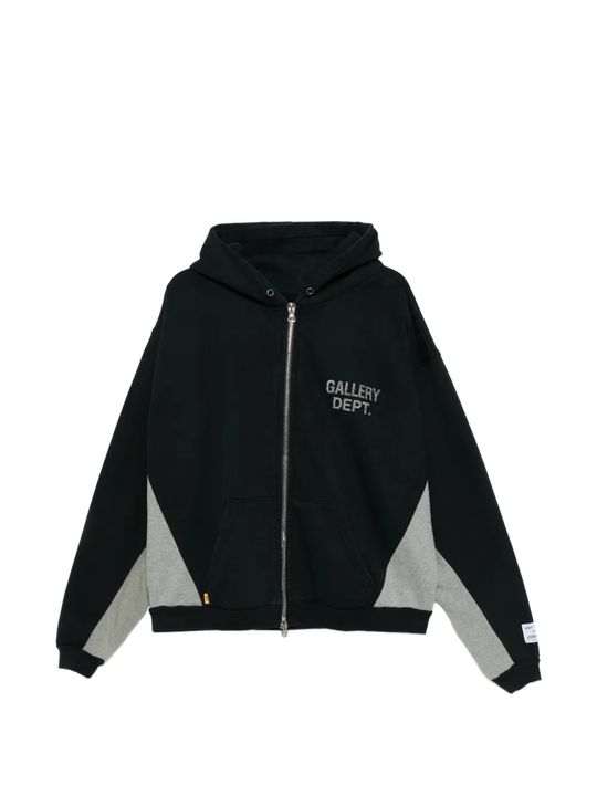 Black hoodie, front view