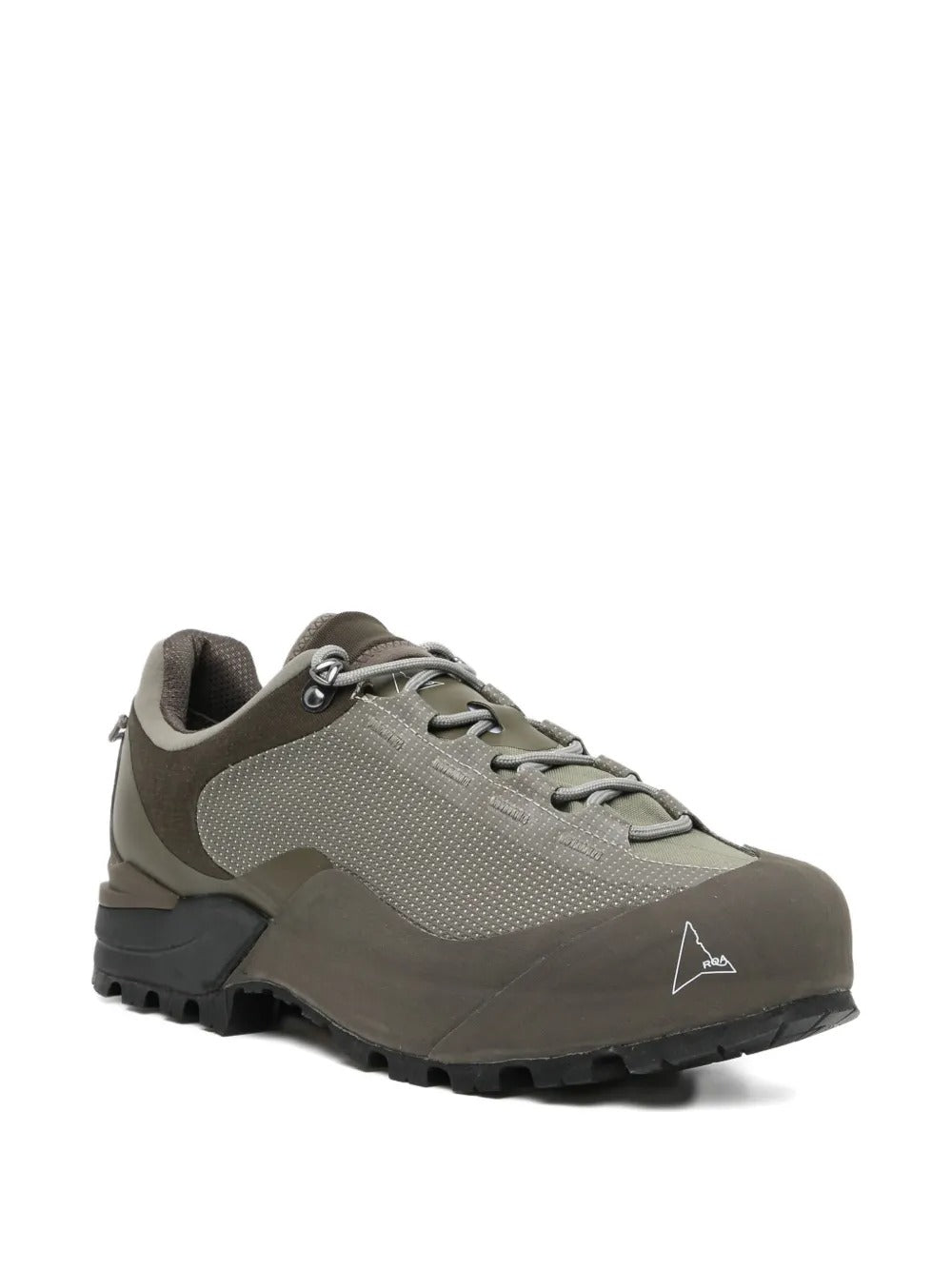 Grey sneaker, side view