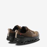 brown sneakers, side view