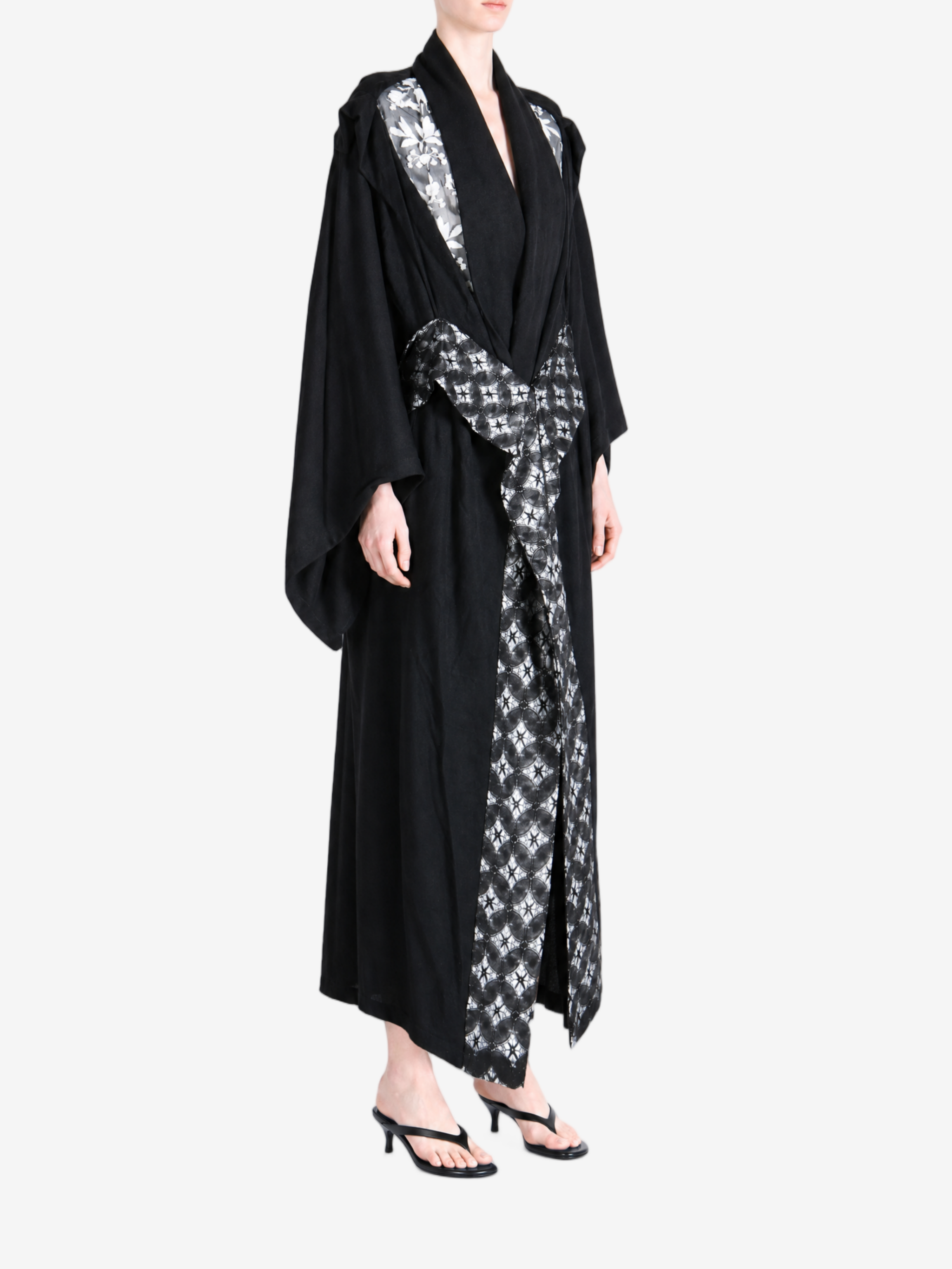 Black jacket, full body view