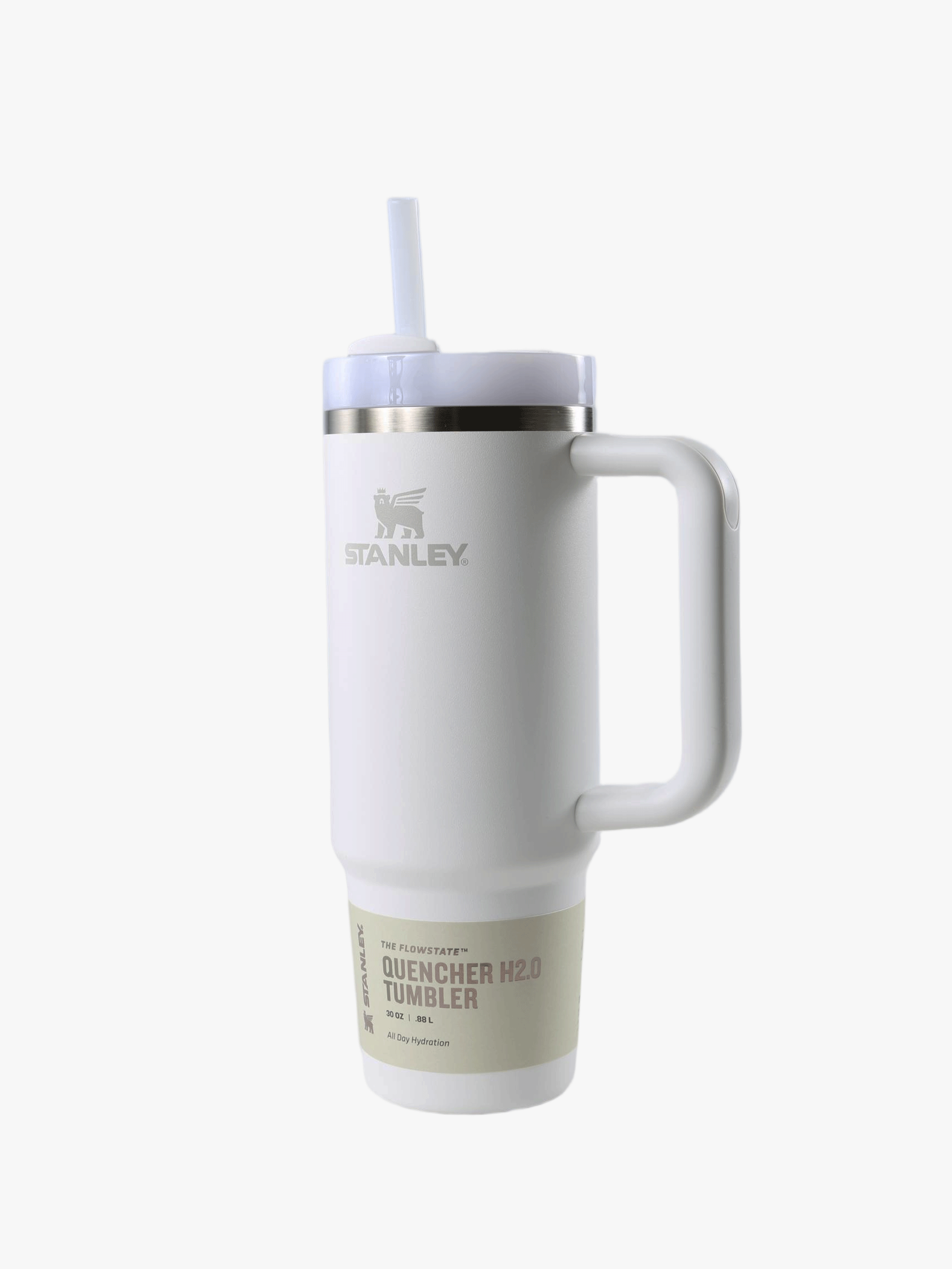 White product, front view
