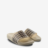 White sandals, side view