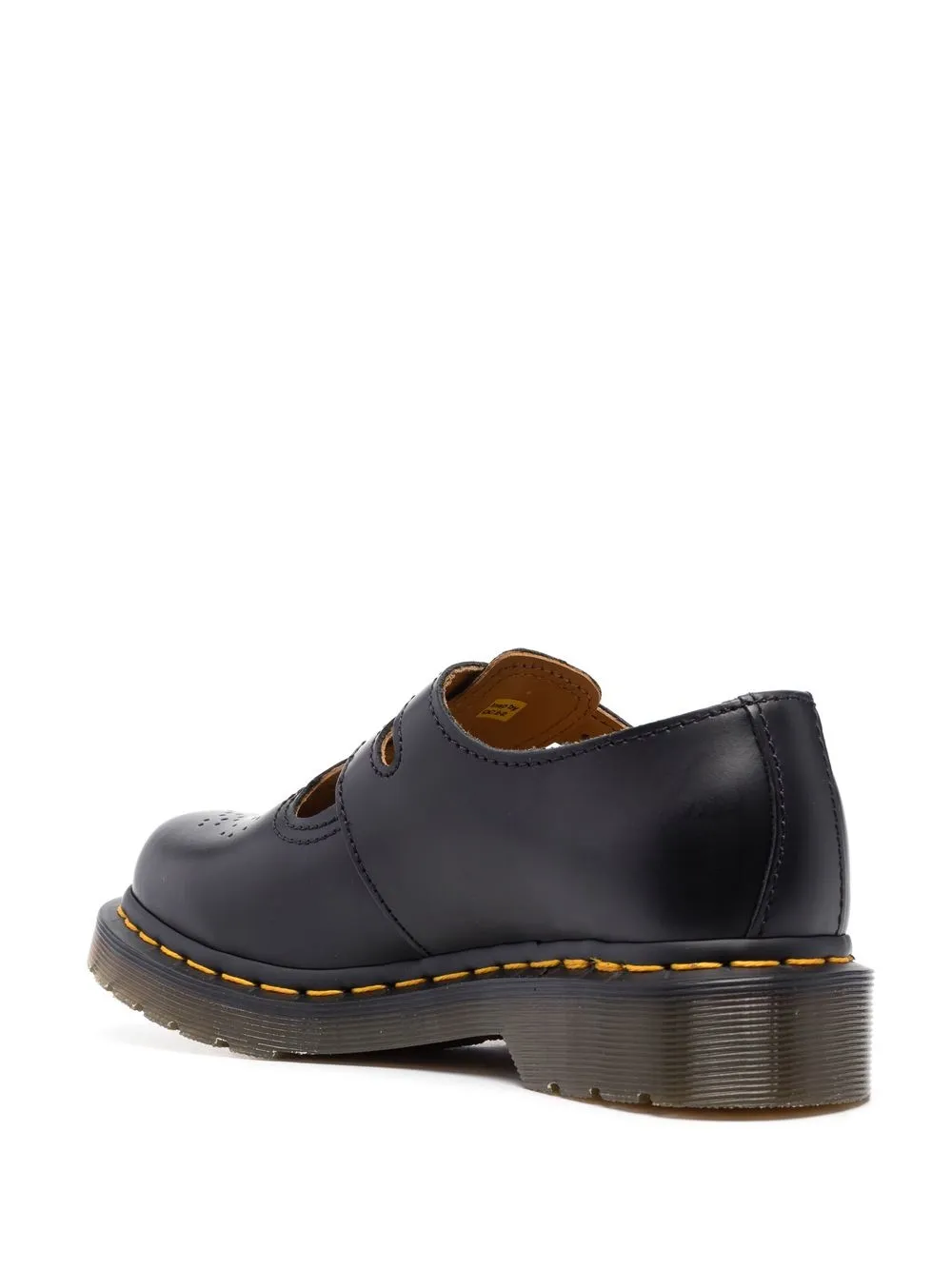 Black shoe,back view