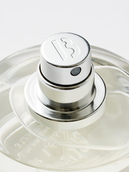 Close up of perfume, showing texture of the limonene ingredients