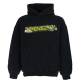 Black hoodie, front view