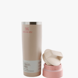 Pink product, front view