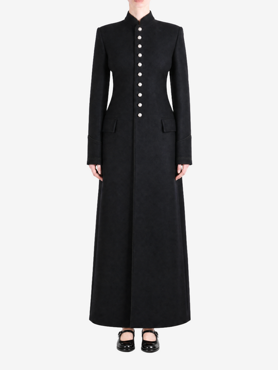 Black jacket, front view