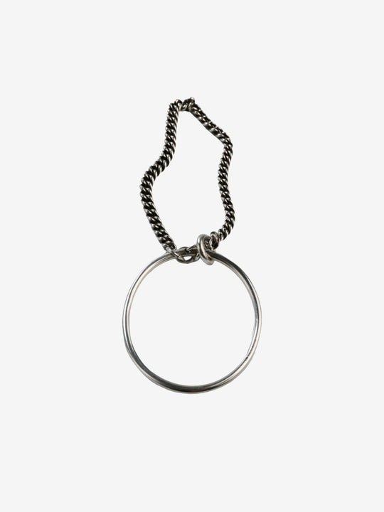 Grey bangle, front view