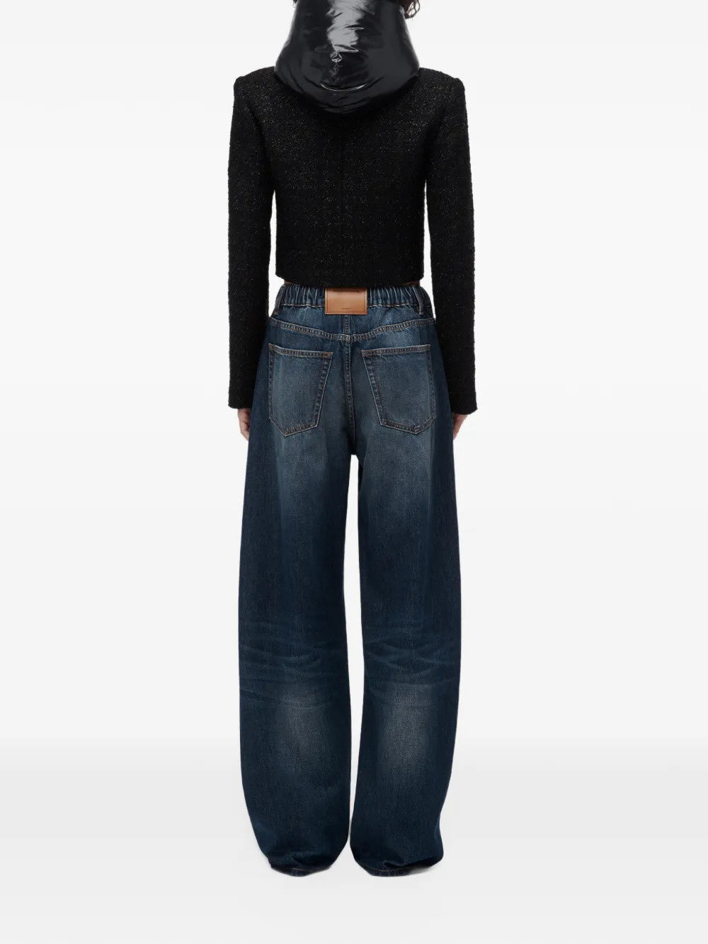 Blue jeans, full body view