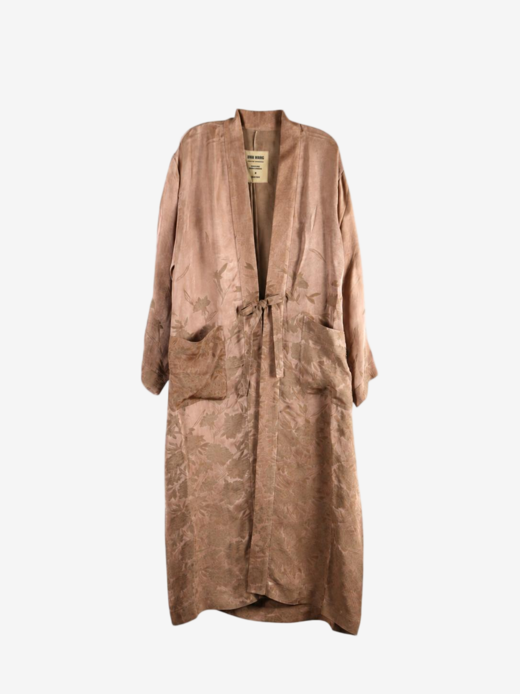 Brown jacket, front view