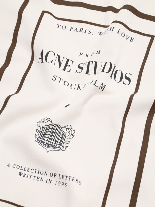 Close up of Tan t-shirt, showing texture of the 100% cotton fabric