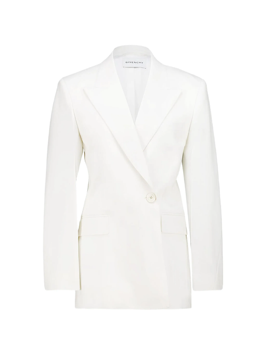 White jacket, front view