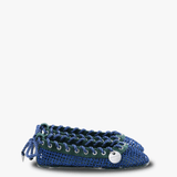 Blue shoe,front view