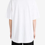 White t-shirt, full body view