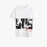 White t-shirt, front view