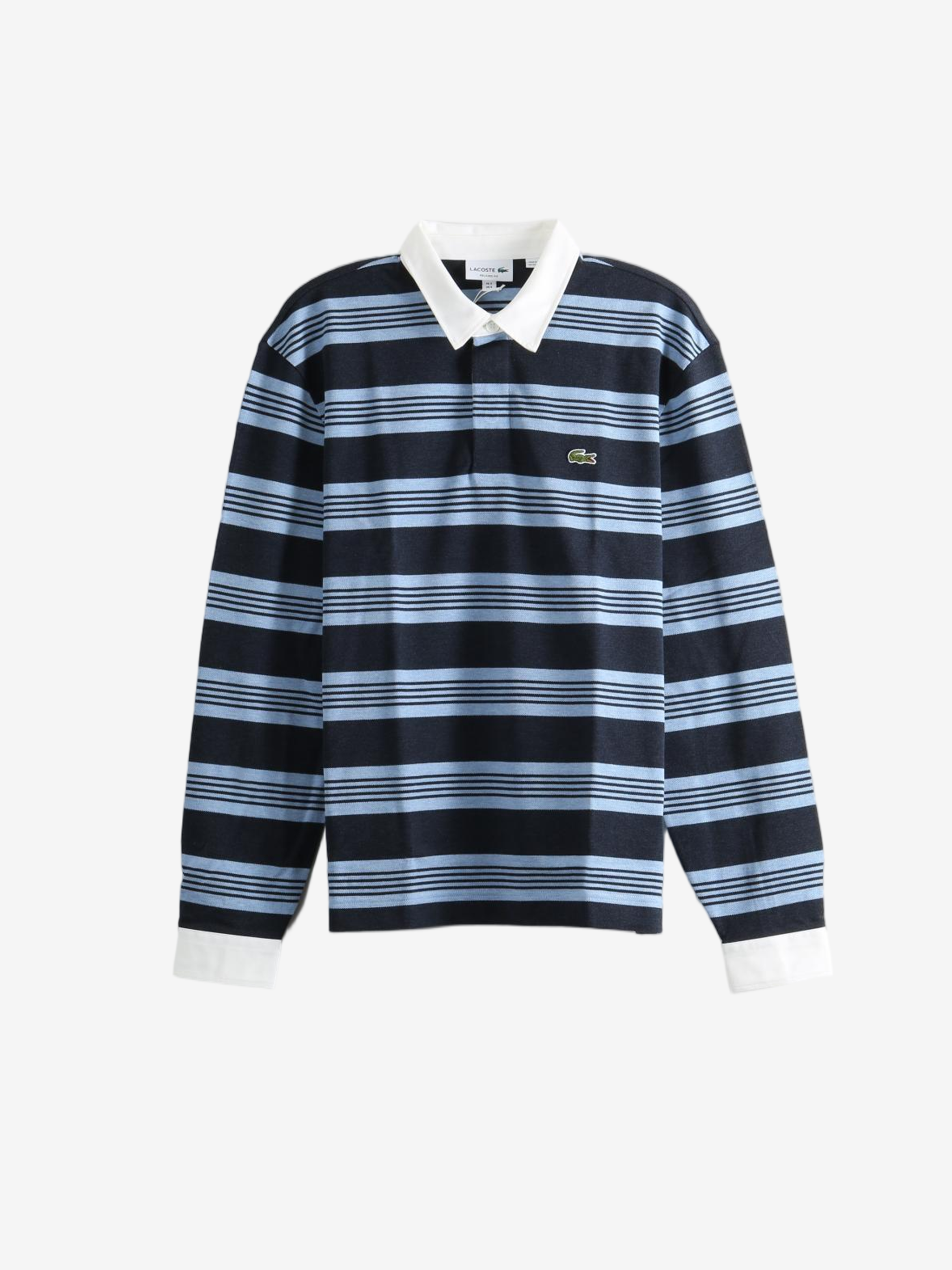 Navy shirt, front view