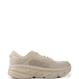 Tan shoes, side view