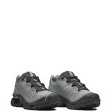 Grey sneakers, side view
