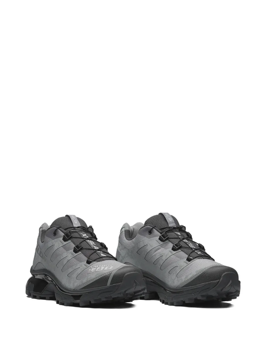 Grey sneakers, side view