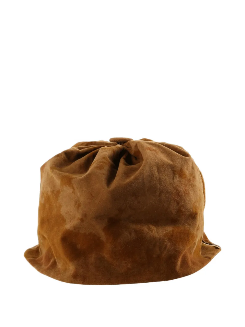 Brown hat, front view