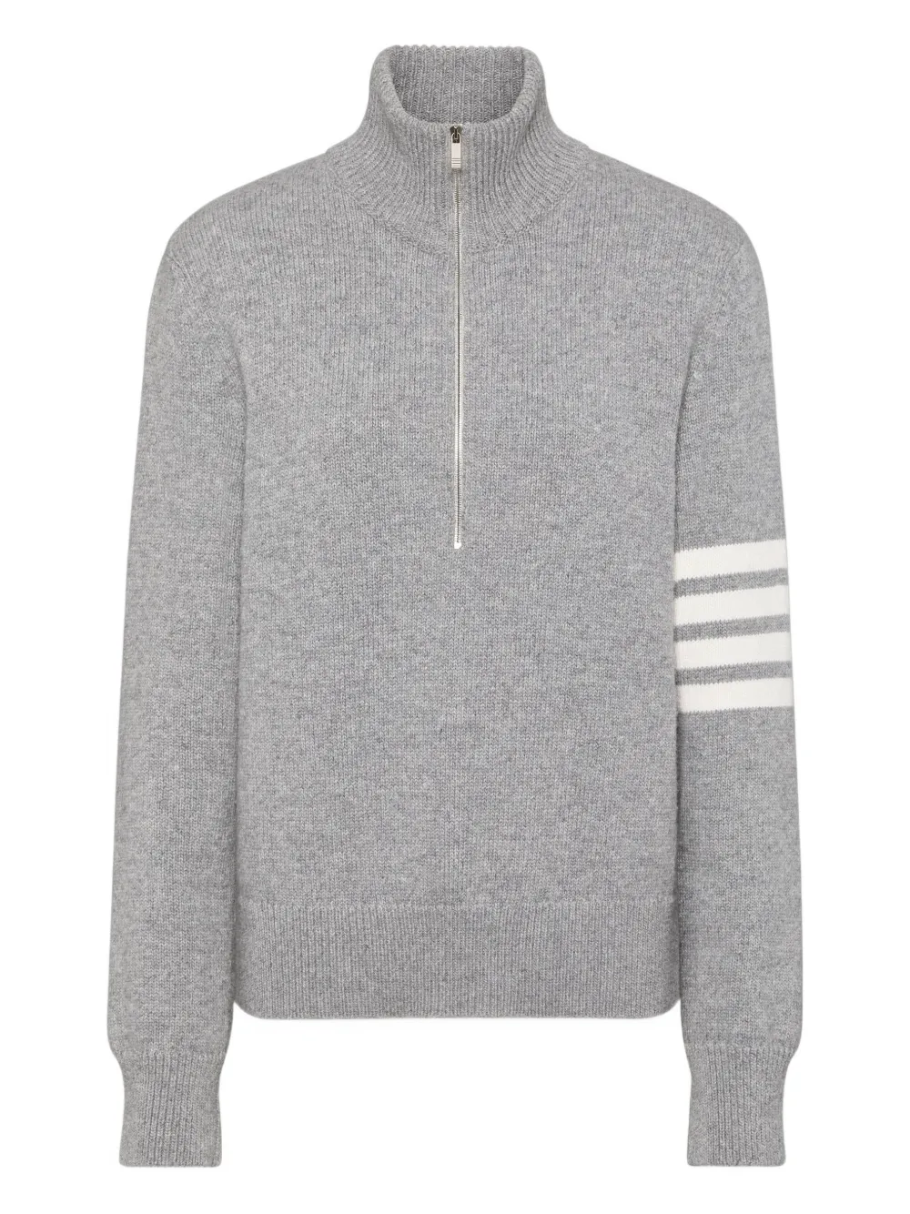 grey knitwear, front view