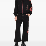 Black pants, full body view