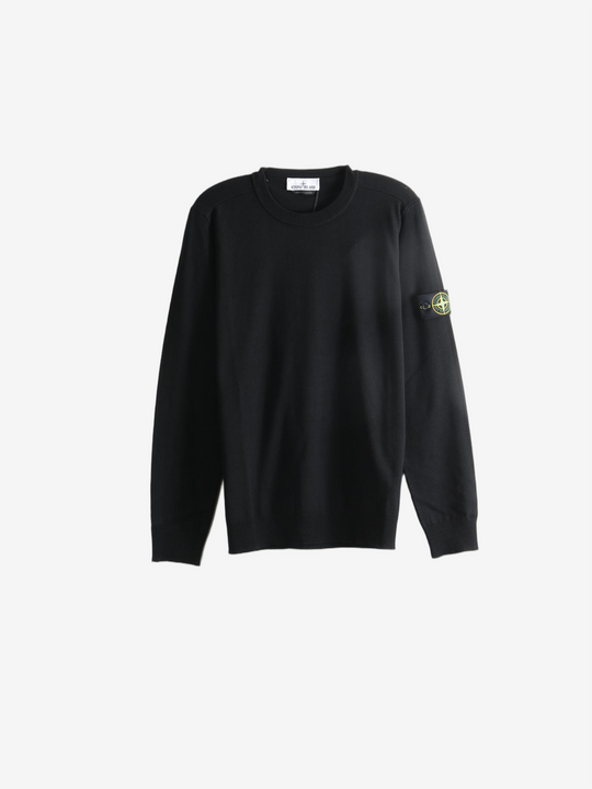 Black hoodie, front view