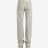 Grey pants, full body view