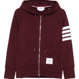 Red hoodies, front view