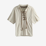 Tan t-shirt, front view