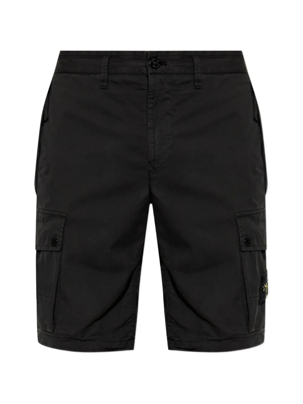 Black shorts, front view