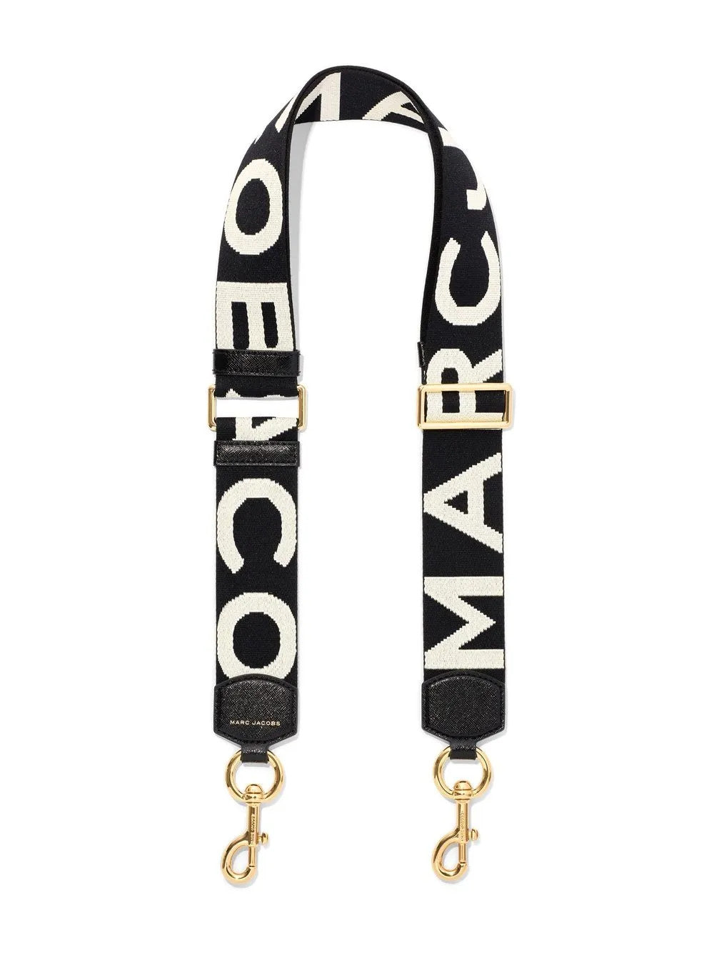 Black accessories, front view
