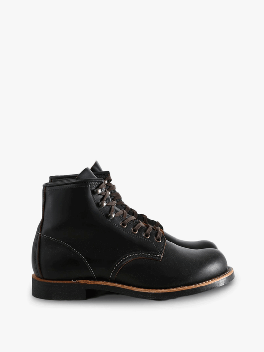 Black boots, side view