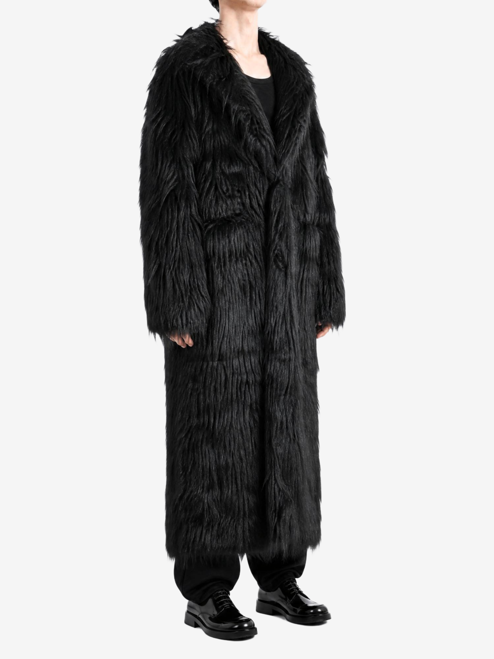 Black jacket, full body view