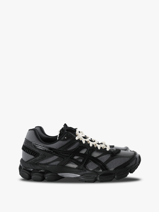 Black shoes, side view