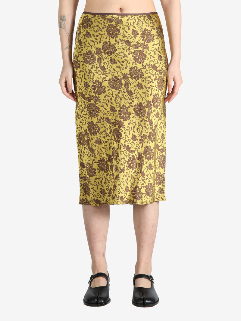 DRIES VAN NOTEN - Women Printed Viscose Skirt