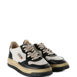 White shoes, side view