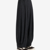 AMOMENTO - Women Shirring Pants