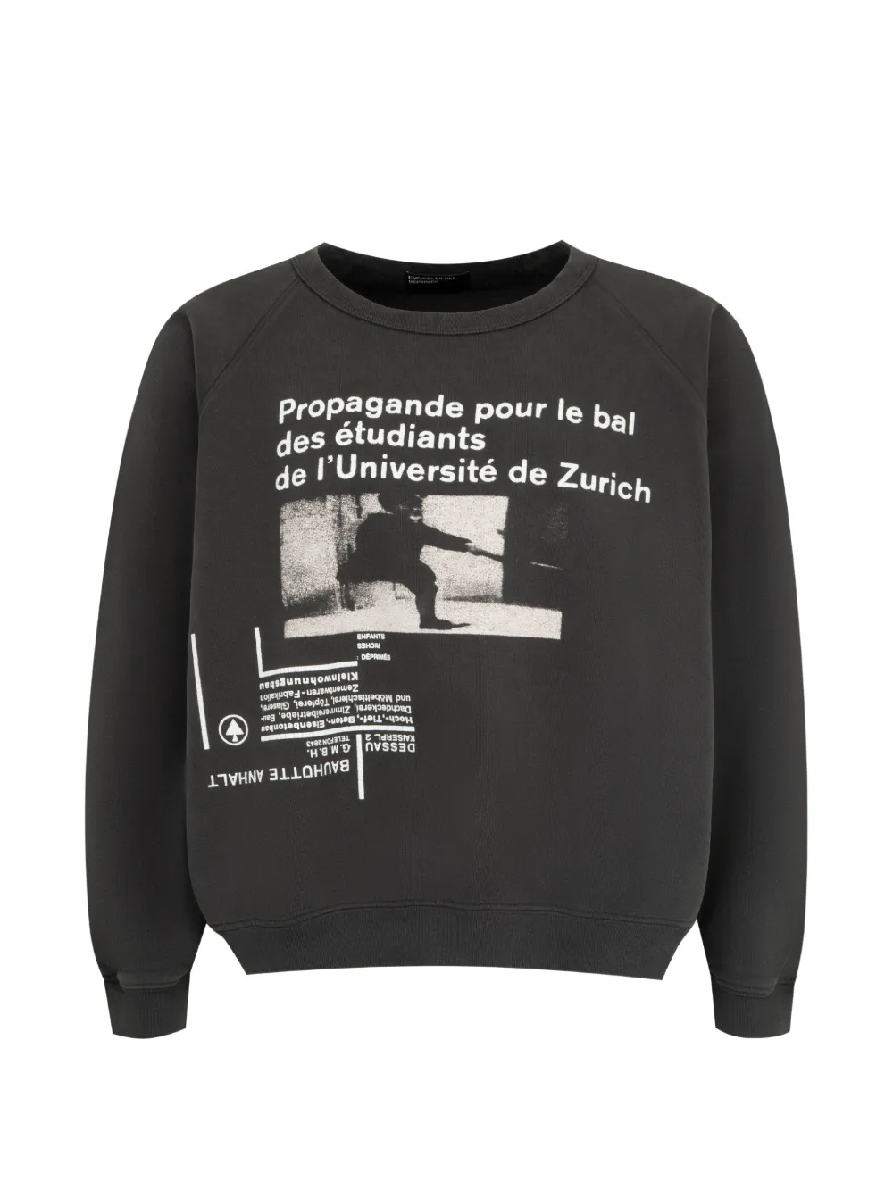 Black hoodie, front view