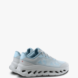 Blue shoes, side view