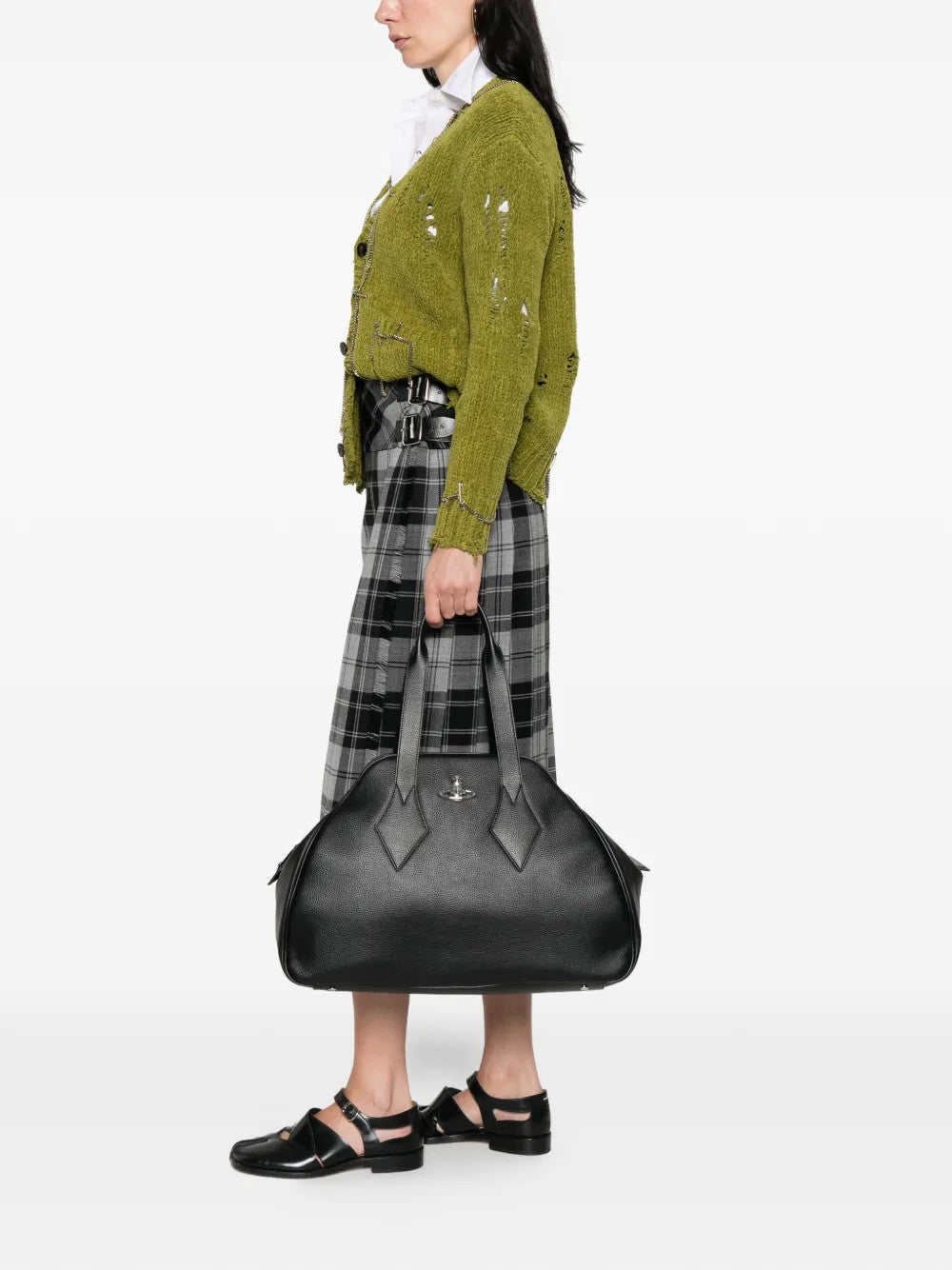 Black bag, full body view
